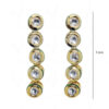 Bollywood Bridal Jewelry - Topaz Studded With Enamel Work Jaddu Set FN-1028