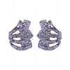 Simulated Diamond Studded Elegant Earrings FE-1029