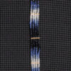 4 Rows Blue Sapphire Gemstone Shaded Bead Bracelet BS-1030