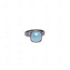 Blue Chalcedony Gemstone Studded 925 Sterling Solid Silver Ring SR-1032
