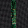 4 Rows Emerald Gemstone Bead Bracelet BS-1032