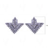 Simulated Diamond Studded Elegant Pair Of Earrings FE-1033