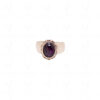 Star Ruby Gemstone Studded 925 Sterling Solid Silver Ring SR-1033