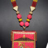 Krishna Leela Hand Painted Pendant Set FN-1034