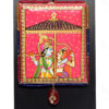 Krishna Leela Hand Painted Pendant Set FN-1034