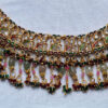 Indian Traditional Style Multi Tourmaline Gemstone Studded Necklace FN-1036