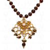 Indian Traditional Style Hessonite Gemstone Studded Necklace FN-1038