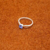 Sapphire Gemstone Studded 925 Sterling Silver Ring SR-1043