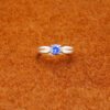 Sapphire Gemstone Studded 925 Sterling Silver Ring SR-1043
