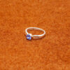 Sapphire Gemstone Studded 925 Sterling Silver Ring SR-1043