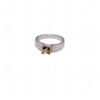 Lemon Topaz Gemstone Studded 925 Sterling Silver Cocktail Ring SR-1047