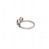 Citrine & Amethyst Gemstone Studded 925 Sterling Silver Ring SR-1048