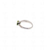 Peridot Gemstone Studded 925 Sterling Silver Ring SR-1049