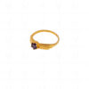 Tanzanite Gemstone Studded 925 Sterling Silver Promise Ring SR-1052