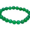 Green Onyx Gemstone Beaded Flexible Bracelet BS-1055