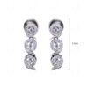 Simulated Diamond Studded Stunning Designer Necklace & Earrings Set FN-1059