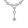 Simulated Diamond Studded Party Or Wedding Wear Necklace & Earring Set FN-1062