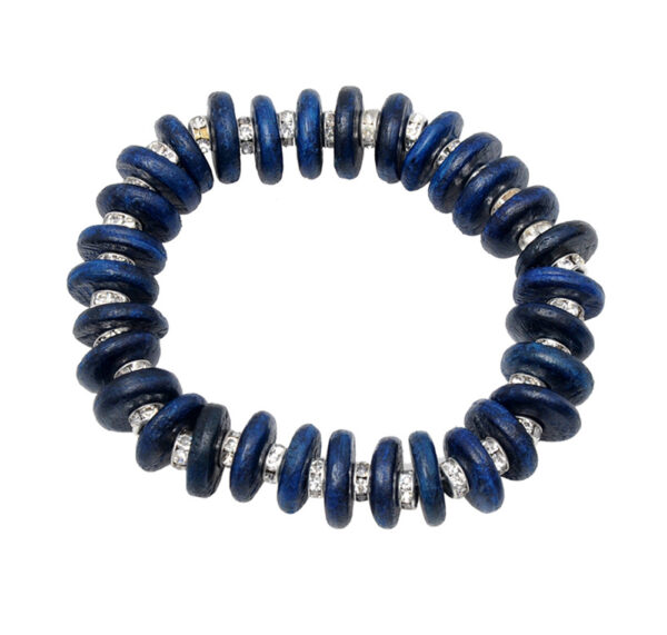 Wooden Bead Flexible Bracelet BS-1064