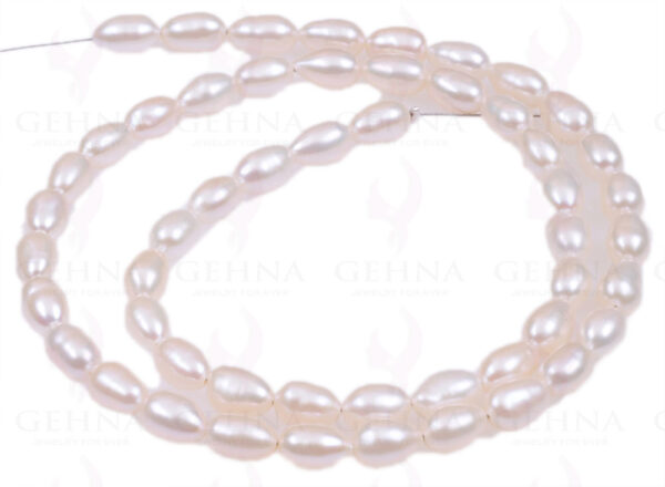 Pearl Oval Shape Cabochon Bead Strand NM-1066