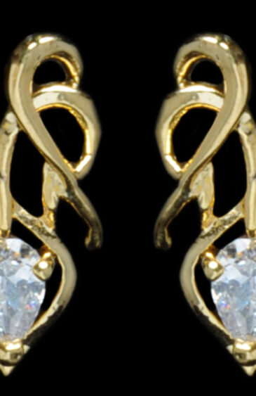 Stunning Cubic Zirconia Studded Elegant Pendant & Earring Set FP-1066