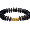 Wooden Beaded Flexible Bracelet BS-1067