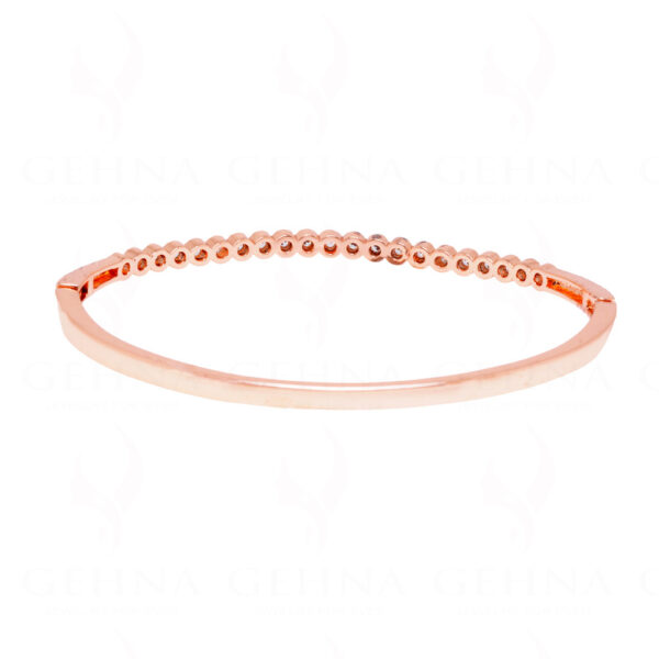 Combo Offer - Rose Gold Plated Cubic Zirconia Bracelet & Ring FB-1070