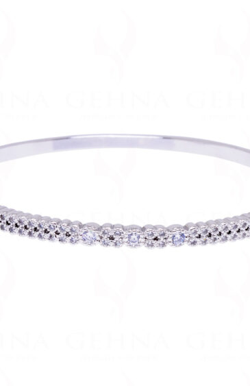 Combo offer – elegant Cubic Zirconia Studded Stylish Bracelet & Ring FB-1072