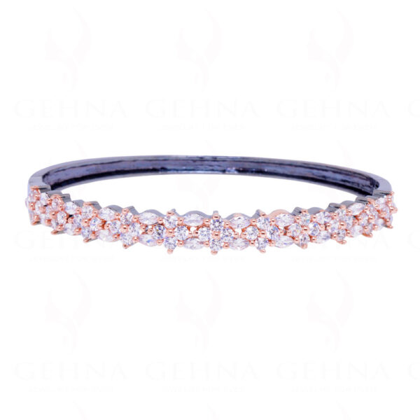 Delicate Cubic Zirconia studded Bracelet FB-1076