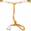 Emerald & Pearl Studded Necklace With Green Color Enamel Work FN-1083