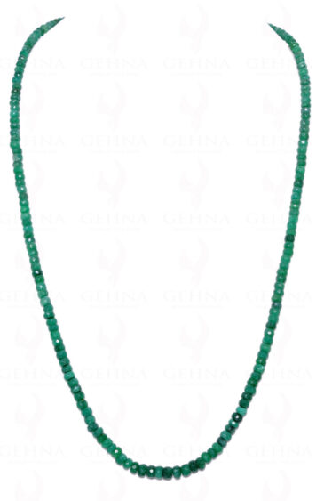 Emerald Round Gemstone Faceted Bead NP-1087