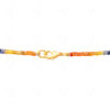 Emerald, Ruby & Blue Sapphire Gemstone Faceted Bead Necklace NP-1088