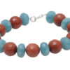 Sun Sitara & Chalcedony Gemstone Beaded Bracelet BS-1089