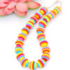 Multicolor Color Stone Studded Stylish Necklace & Earrings Set FN-1089