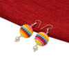 Multicolor Color Stone Studded Stylish Necklace & Earrings Set FN-1089