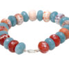 Multicolor Onyx Gemstone Beaded Bracelet BS-1092
