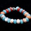 Multicolor Onyx Gemstone Beaded Bracelet BS-1092