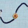 Blue Sapphire & Ruby Gemstone Brcelet BS-1097