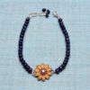 Blue Sapphire & Ruby Gemstone Brcelet BS-1097