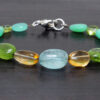 Chrysoprase, Citrine, Amethyst, Peridot, Aquamarine Gemstone Bracelet BS-1100