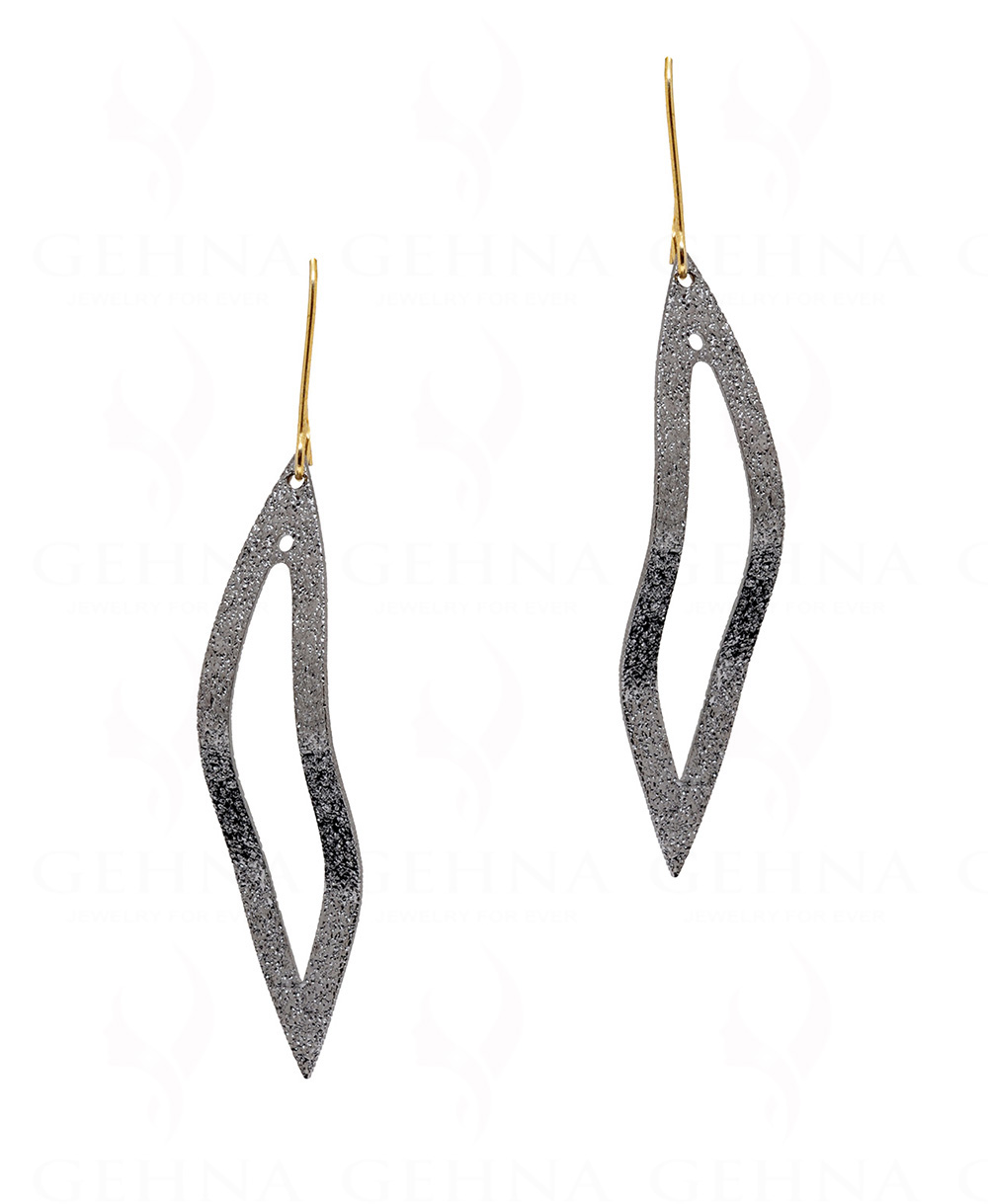 Buy Jewels Galaxy Black Luxuria Gold-Plated Handcrafted Contemporary Drop  Earrings Online
