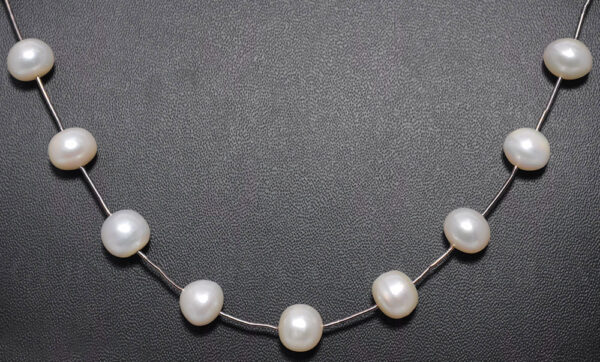 Round Sea Water Pearl Beaded Necklace NM-1131