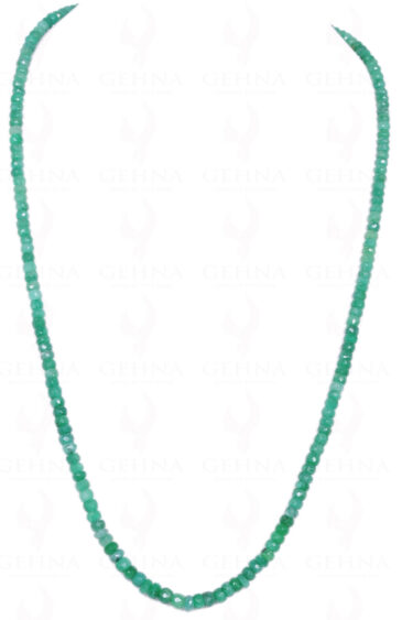 Emerald Gemstone Faceted Bead Strand NP-1155
