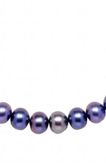 Fresh Water Round Shape 68 Mm Pearl Bead Necklace NM-1157