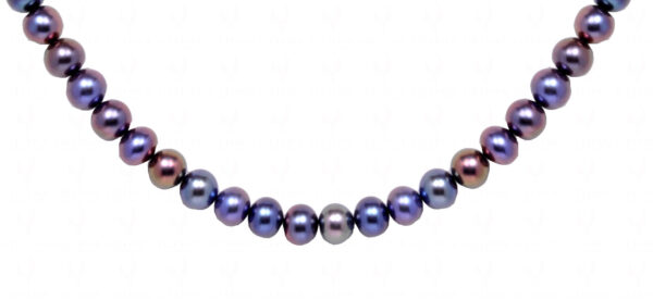 Fresh Water Round Shape 68 Mm Pearl Bead Necklace NM-1157