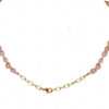 Rarest Golden Color  Baroque Freshwater Pearl Necklace NM-1160