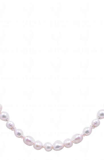 Baroque Shaped Freshwater Pearl Necklace NM-1162