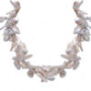 Freshwater Pearls Fancy Shaped Single Row Necklace NM-1164