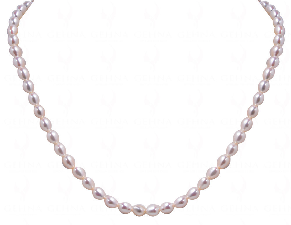 Fresh Water Drop Shaped Pearl Necklace NM-1166