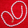 Fresh Water Drop Shaped Pearl Necklace NM-1166