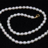 Fresh Water Drop Shaped Pearl Necklace NM-1166